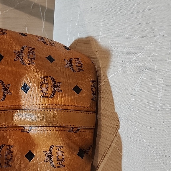 MCM Tan Leather Tote Bag - Picture 14 of 14